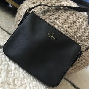 💜 Kate Spade Medium Black Crossbody Bag